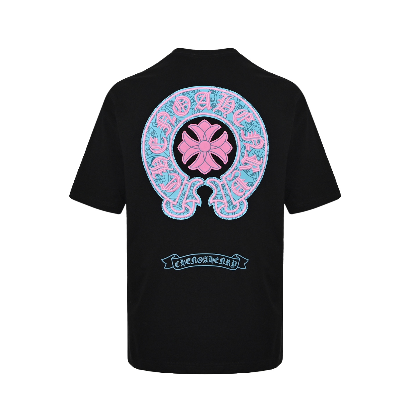 Chrome Hearts/克罗心 卷轴梵文发泡印花短袖