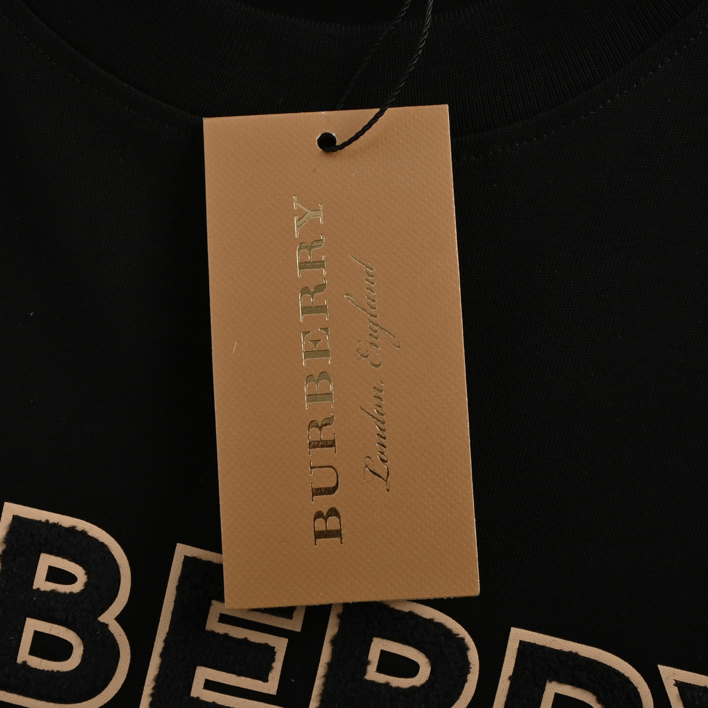 Burberry/巴宝莉 25ss 毛巾绣字母logo短袖