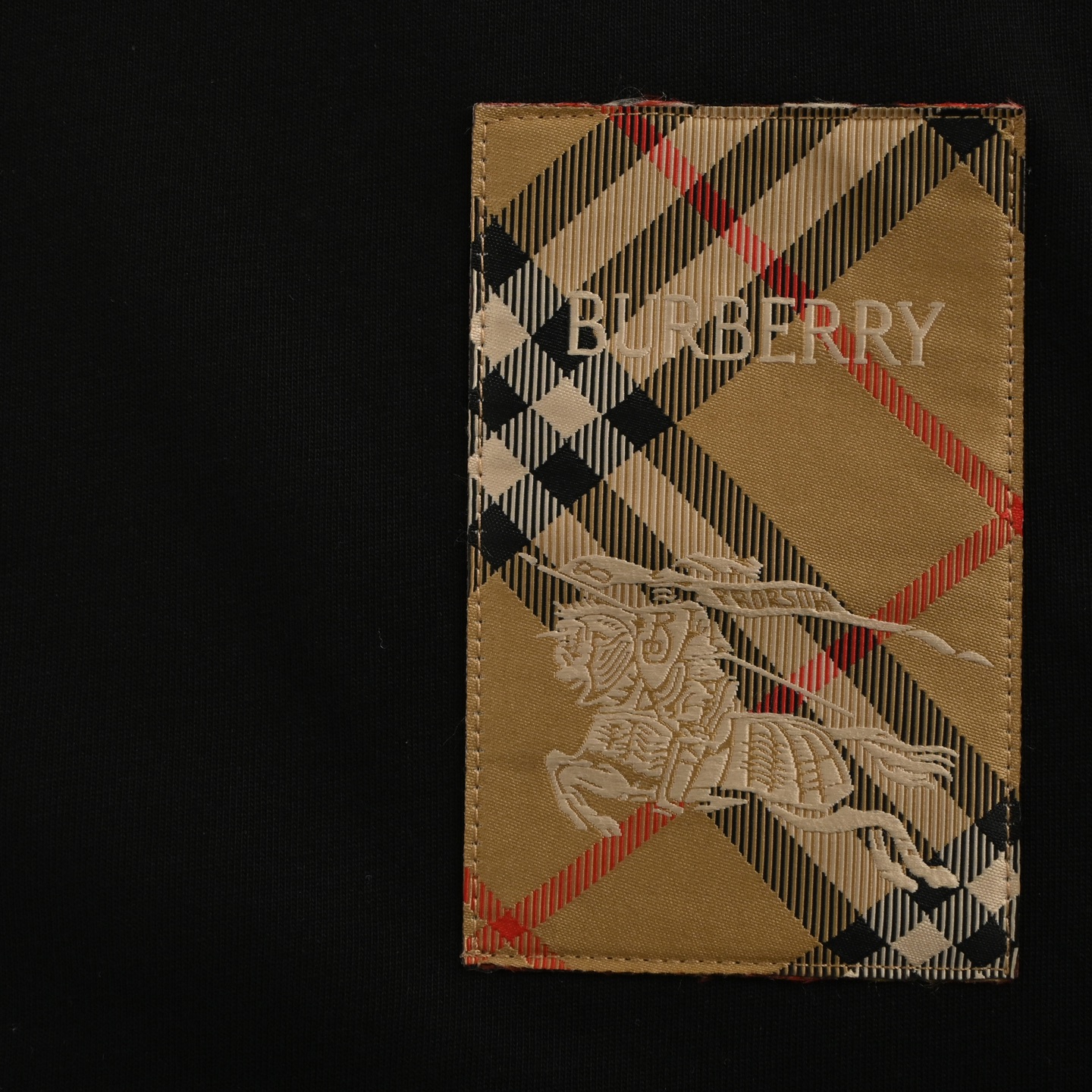 Burberry/巴宝莉 25ss 毛巾绣字母logo短袖