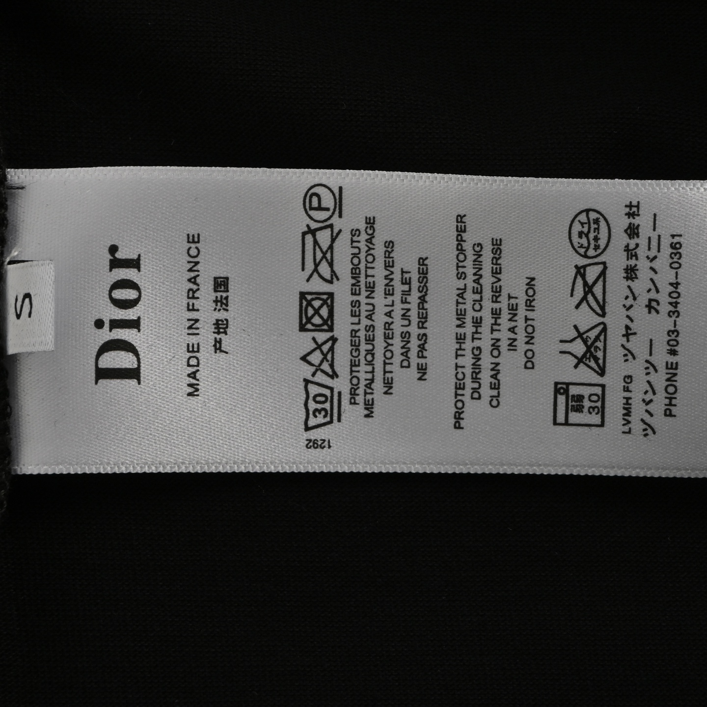 Dior/迪奥 25ss 老花口袋压胶短袖 短袖T恤