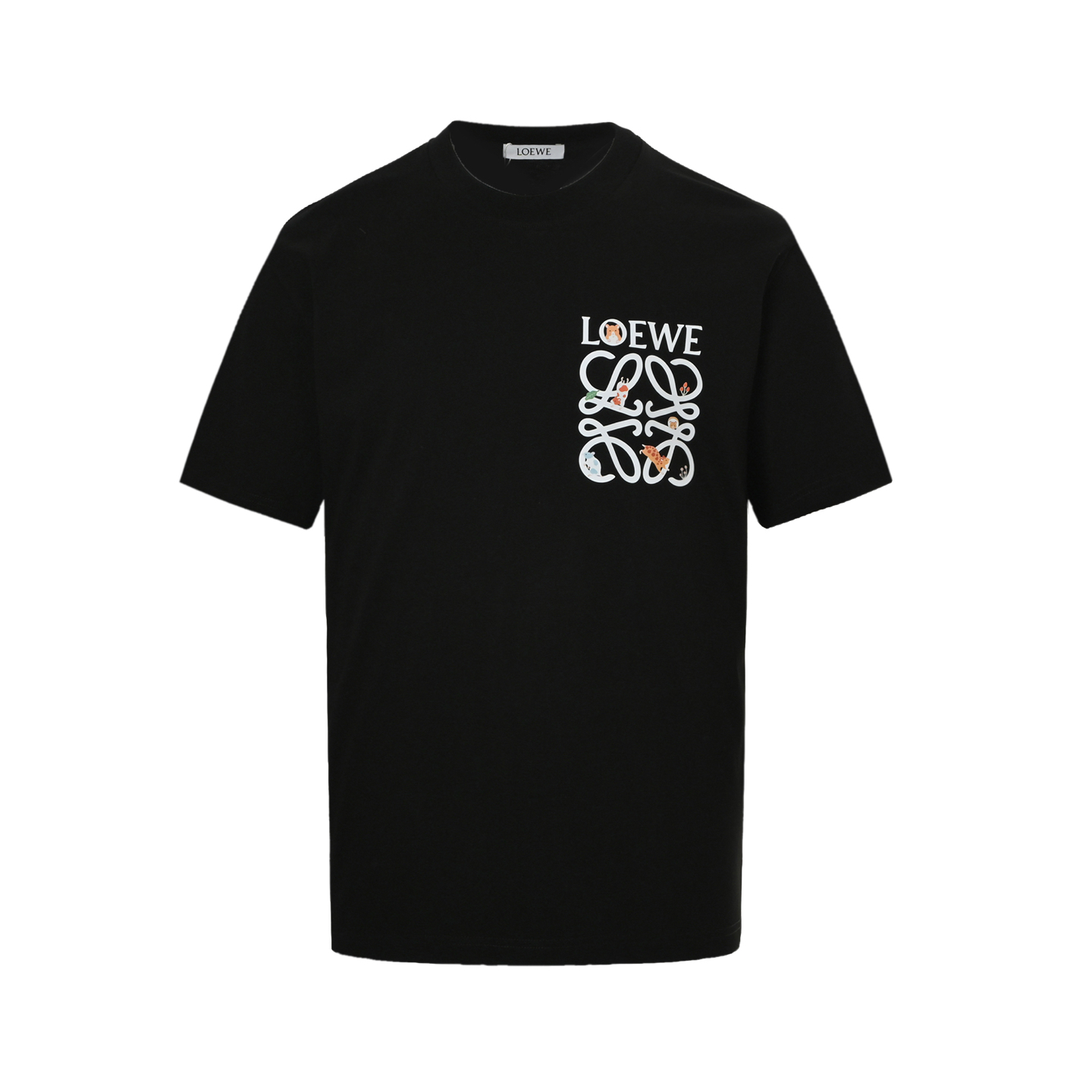 Loewe/罗意威 25ss 胸口印花logo短袖 定制250g高克重