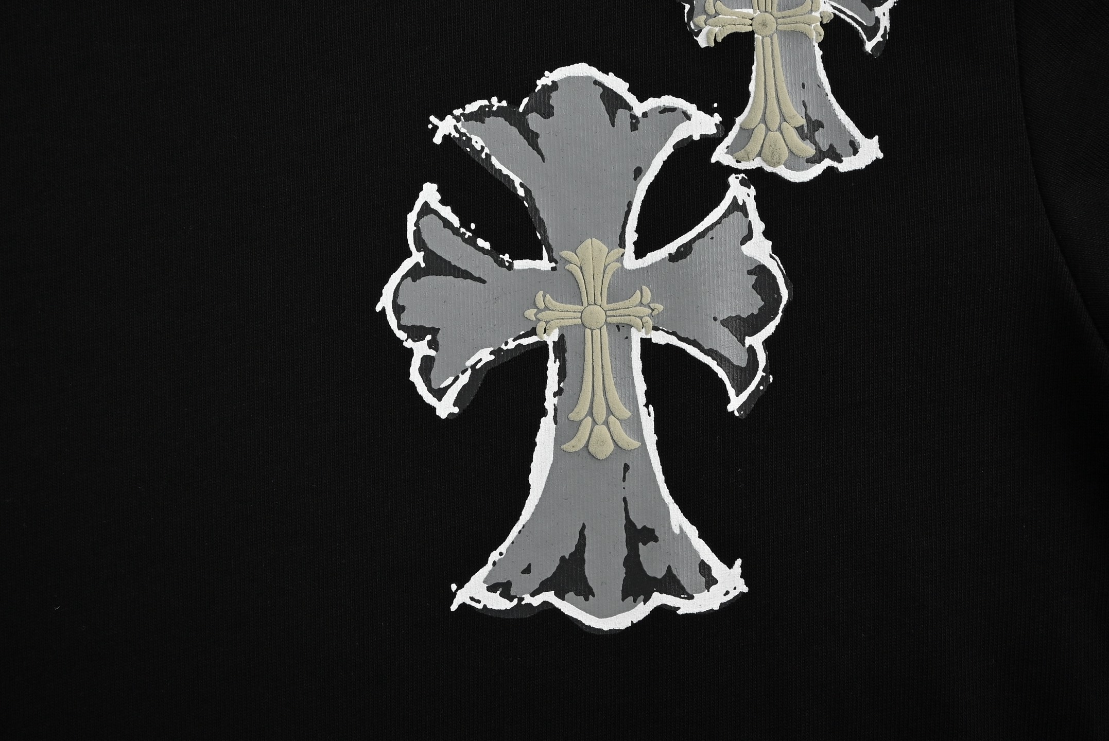 Chrome Hearts/克罗心 25ss 十字架印花短袖