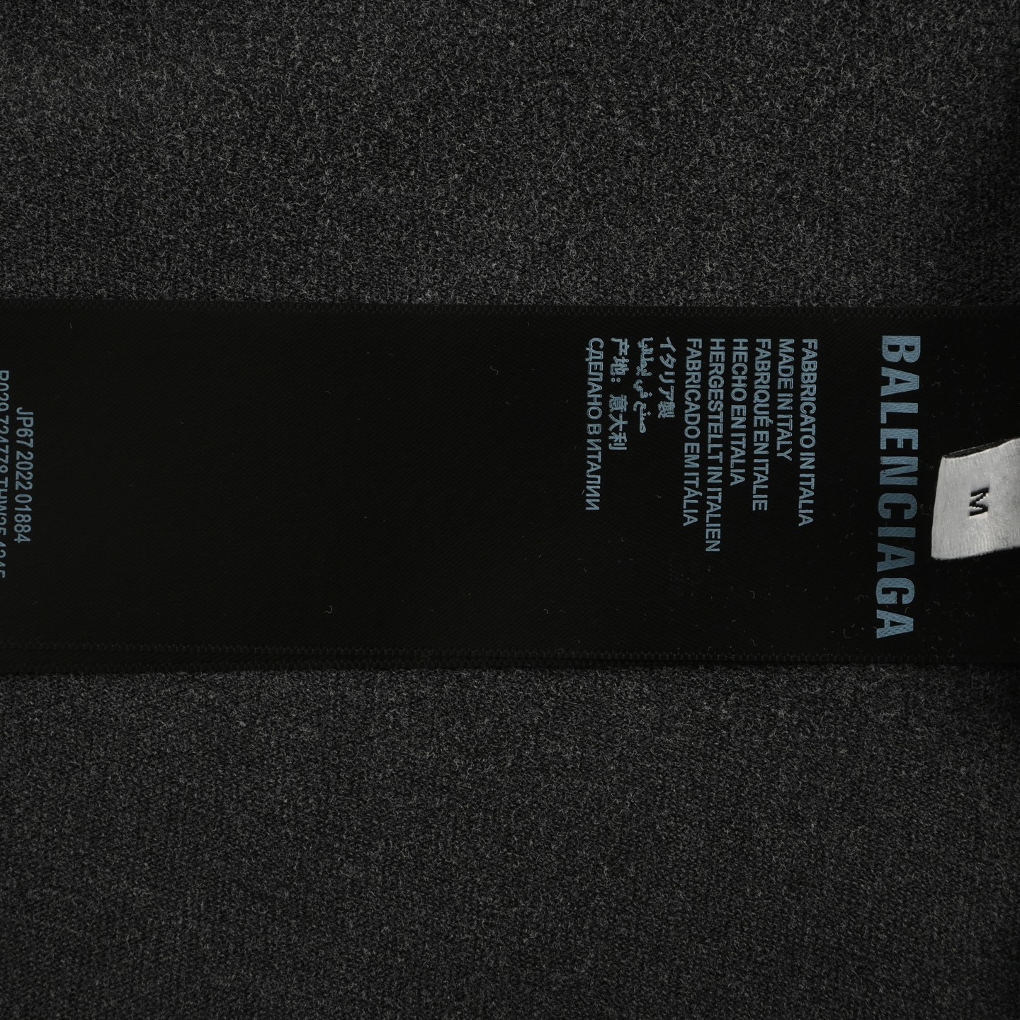 Balenciaga/巴黎世家 25ss 皇冠烫钻炒盐破洞短袖 水洗黑