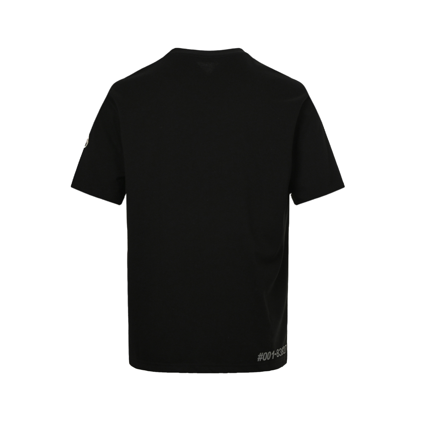 Moncler/蒙口 25ss 压胶logo短袖 黑色 白色