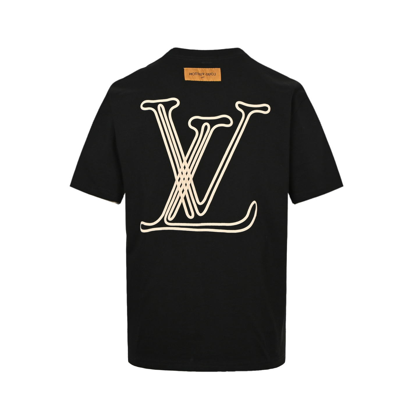 Louis Vuitton/路易威登 25ss 线条logo发泡印花短袖