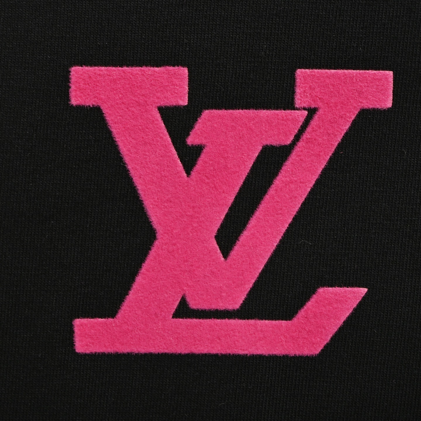 Louis Vuitton/路易威登 25ss 前后logo植绒印花短袖