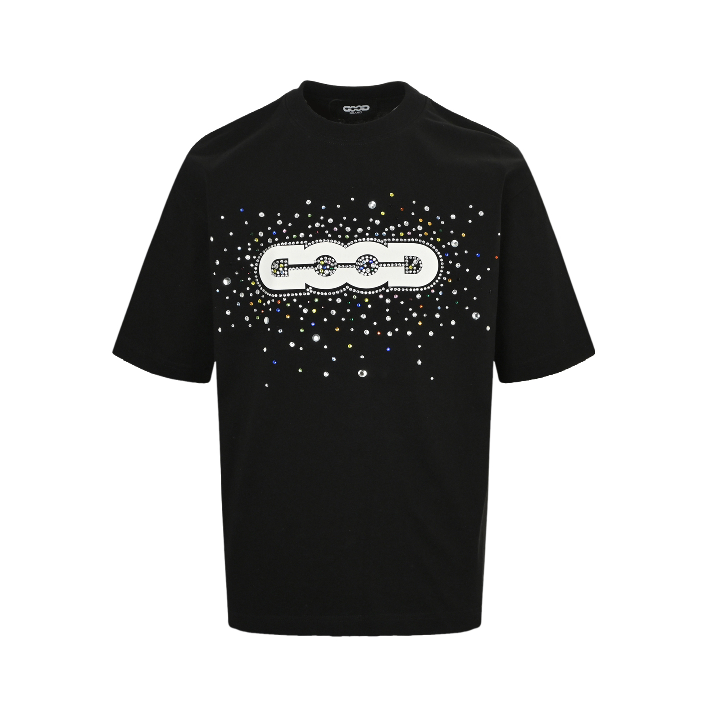 GOODBRAND 25ss 缤纷烫钻logo短袖 GOODBRAND 25ss 缤纷烫钻logo短袖