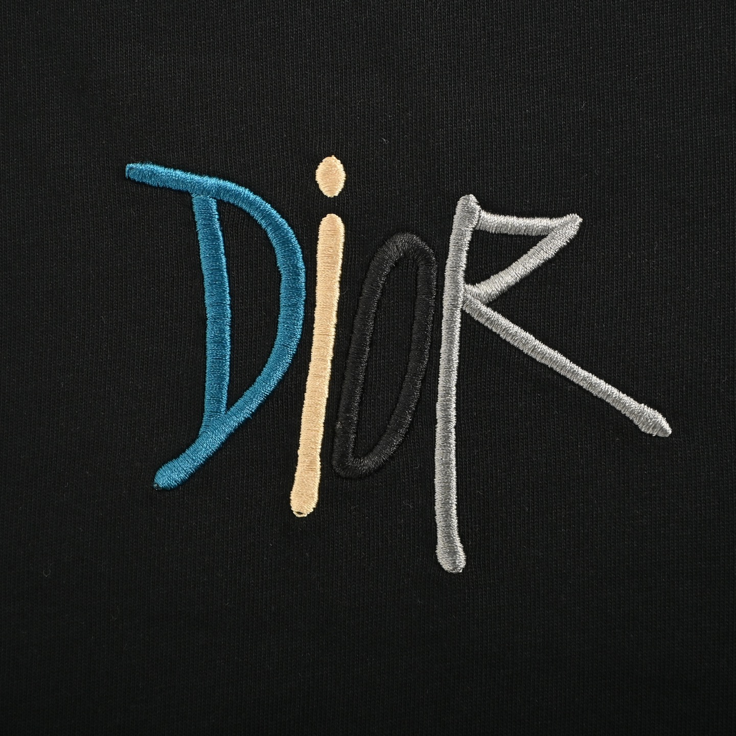 Dior/迪奥 25ss 胸口四色字母刺绣短袖