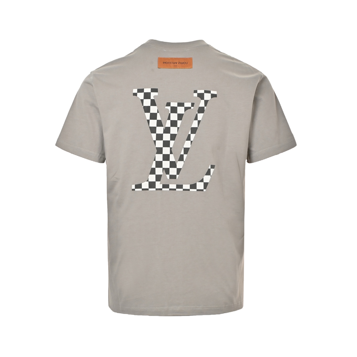 Louis Vuitton/路易威登 25ss 后背棋盘格字母印花短袖