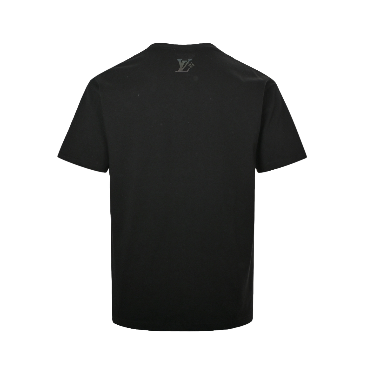 Louis Vuitton/路易威登 25ss 镭射渐变竖条纹立体印花短袖