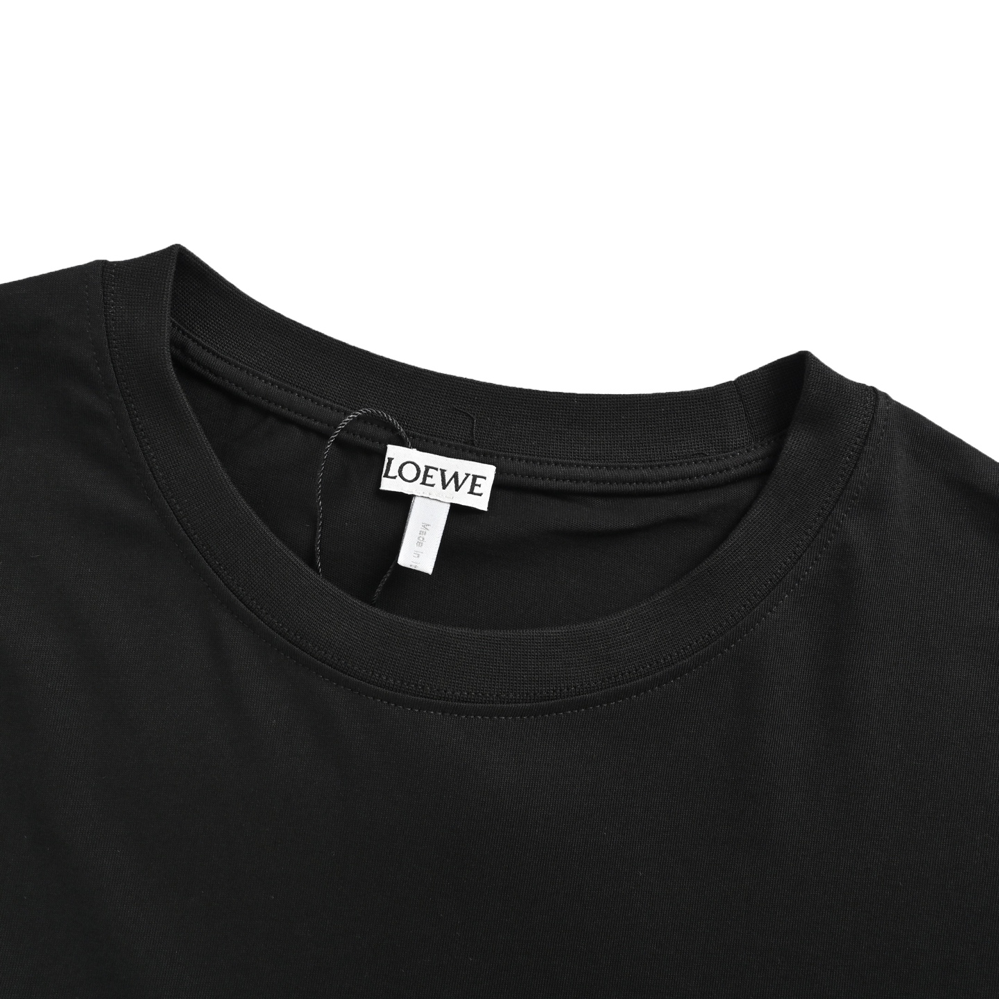 Loewe/罗意威 24ss 彩虹字母刺绣短袖