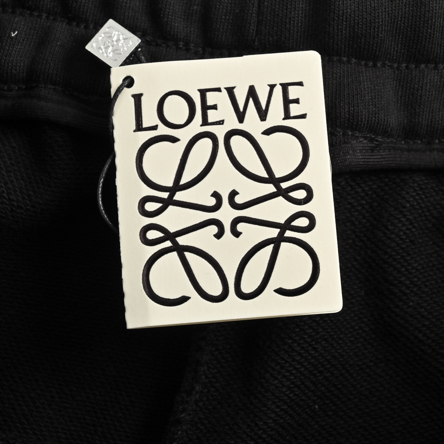 Loewe/罗意威 拼色编花织带刺绣短裤