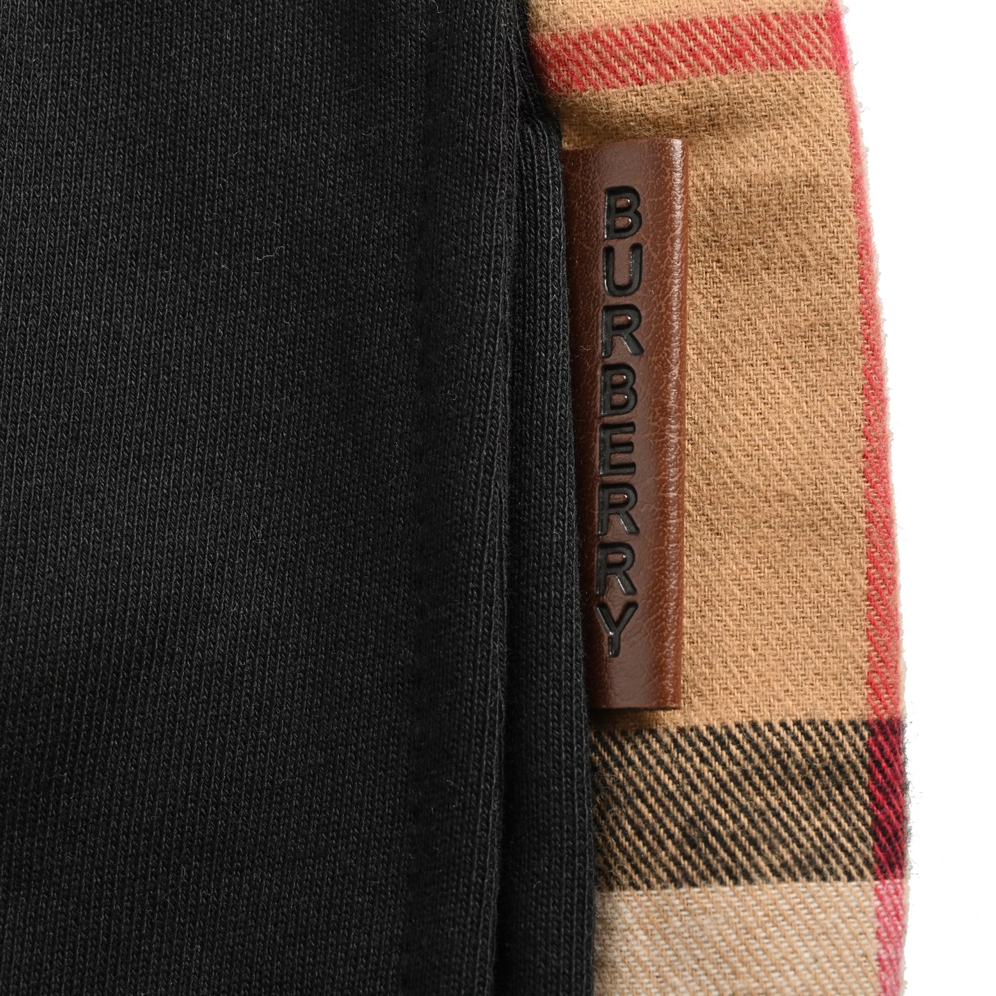 Burberry/巴宝莉 经典侧边格纹拼接短裤