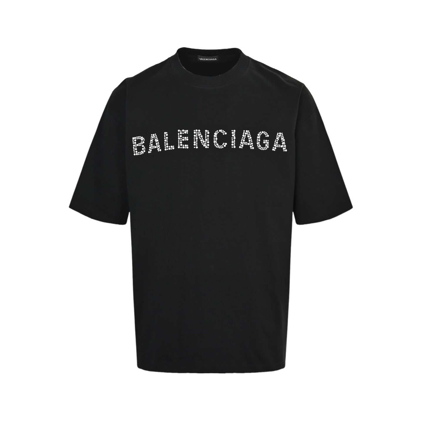 Balenciaga/巴黎世家 25ss 珍珠字母短袖
