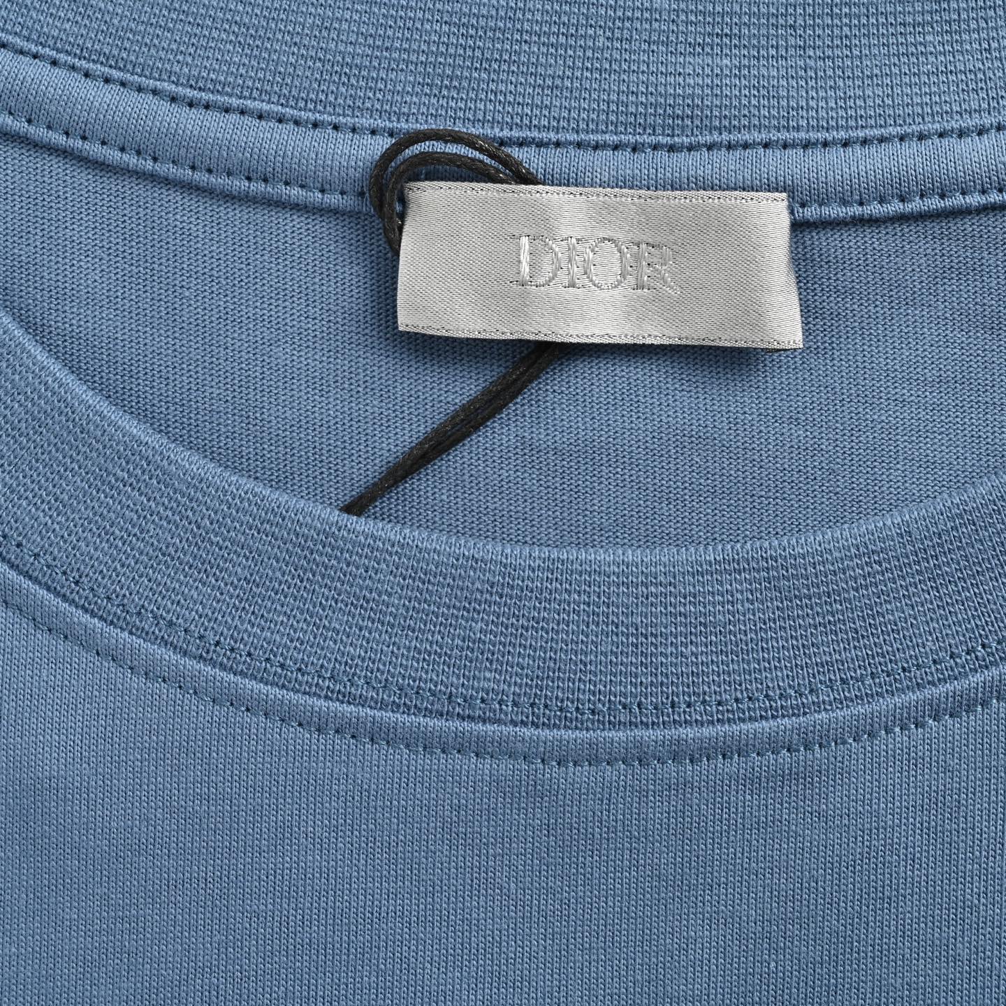 Dior/迪奥 24ss 白色字母印花短袖