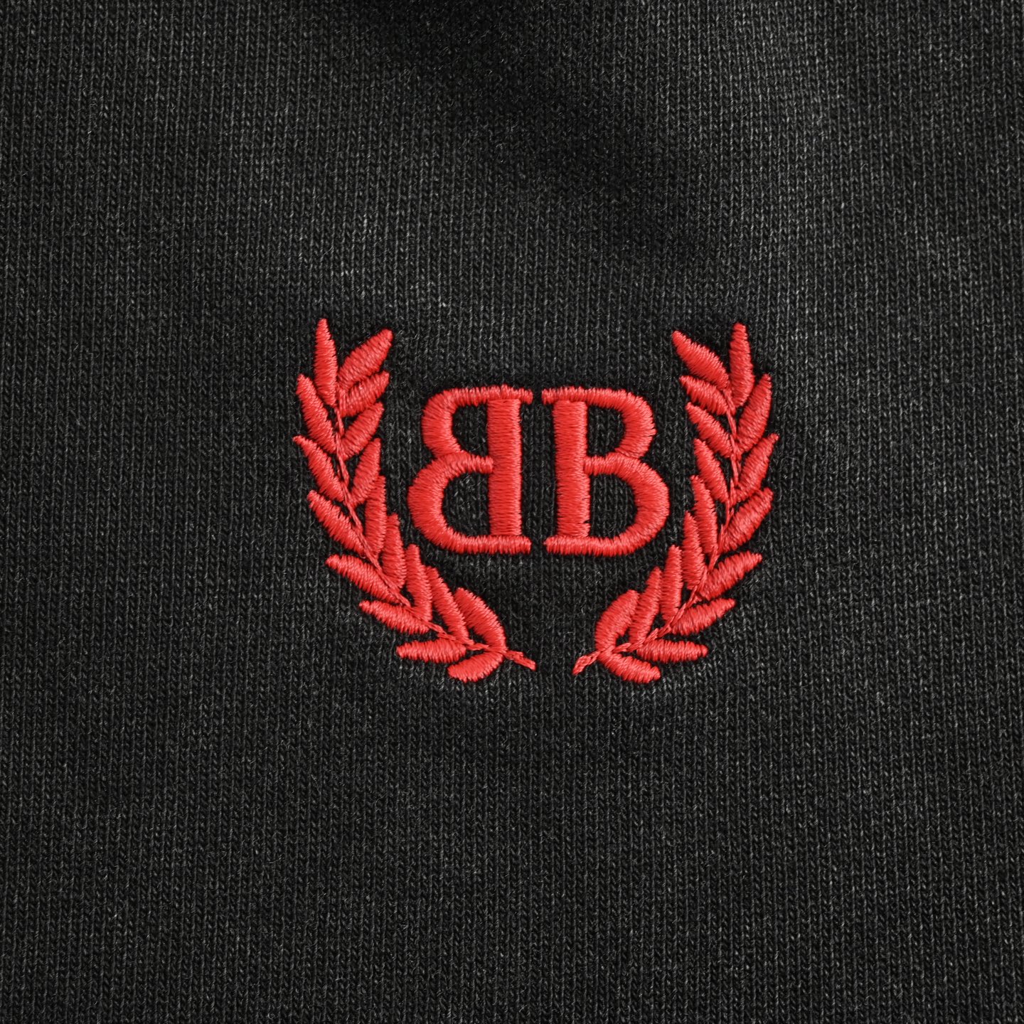 Balenciaga/巴黎世家 25ss 麦穗双B红标刺绣水洗短裤