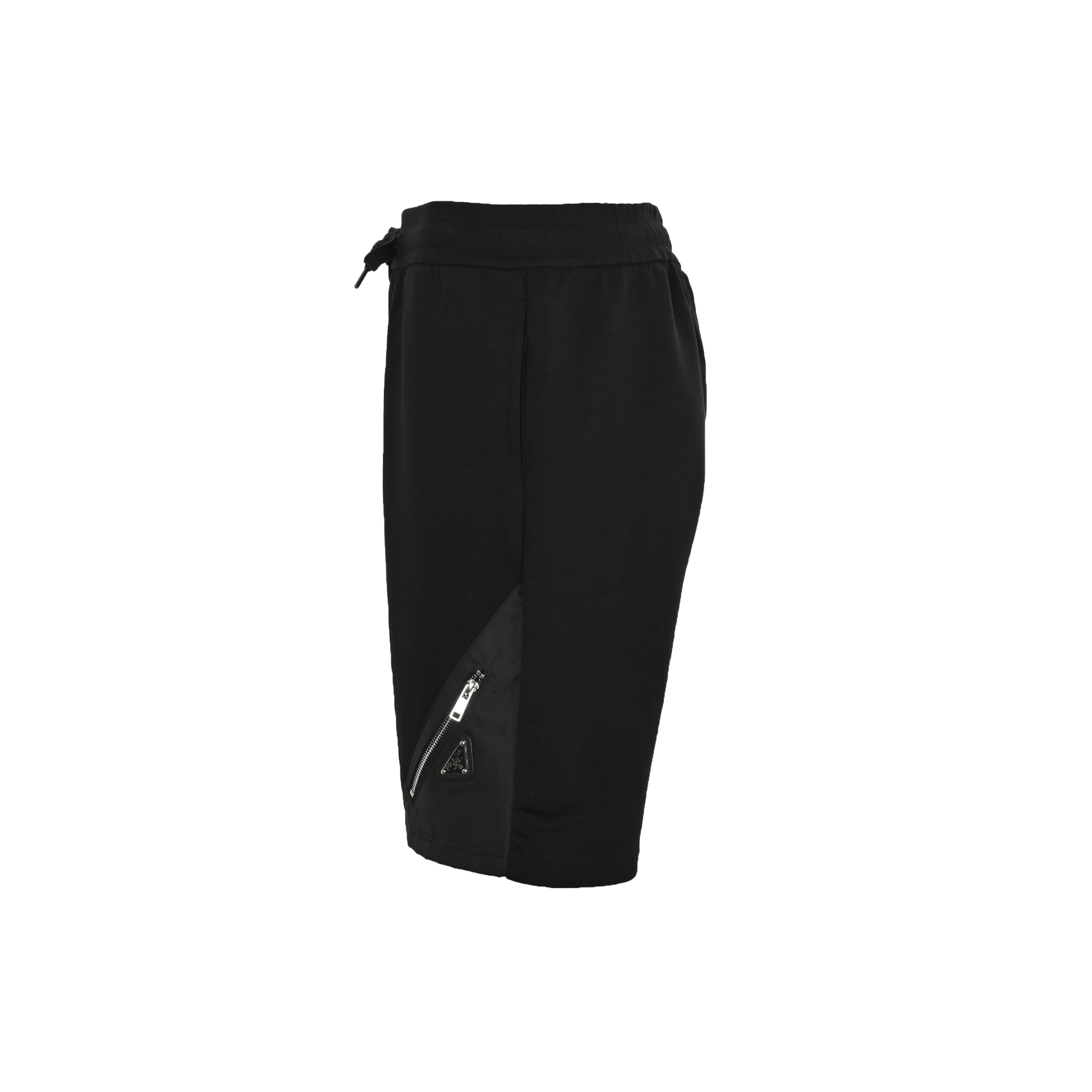 Prada/普拉达 25ss 下摆三角标尼龙拼接口袋短裤