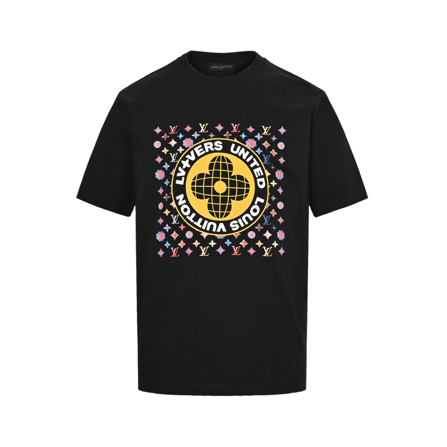 Louis Vuitton/路易威登 25ss 印花logo压胶字母短袖 LV新款T恤短袖