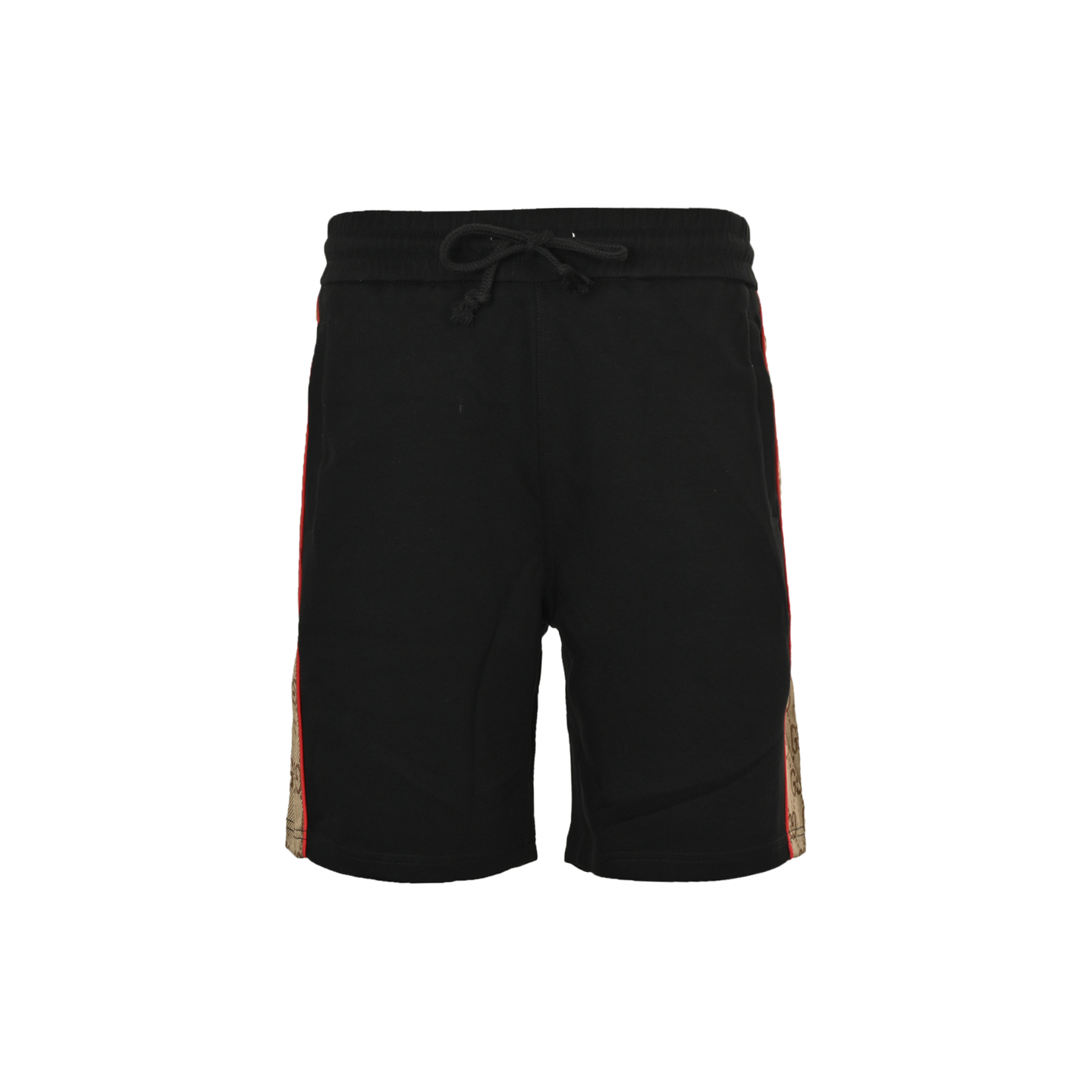 Gucci/古驰 25ss 红边提花织带短裤 GUCCI 古驰红边提花织带 拼接 LoGO标识 五分裤