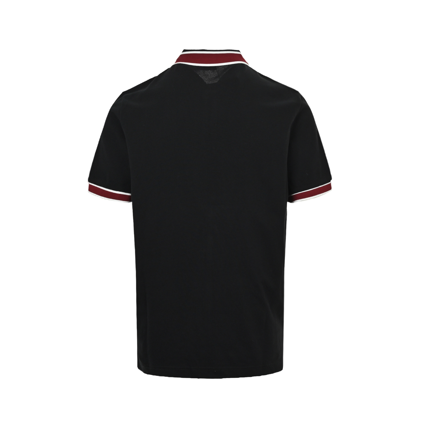 Moncler/蒙口 25ss 红领刺绣徽标Polo短袖
