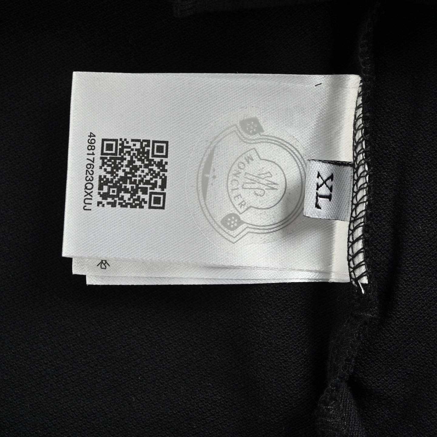 Moncler/蒙口 25ss 红领刺绣徽标Polo短袖