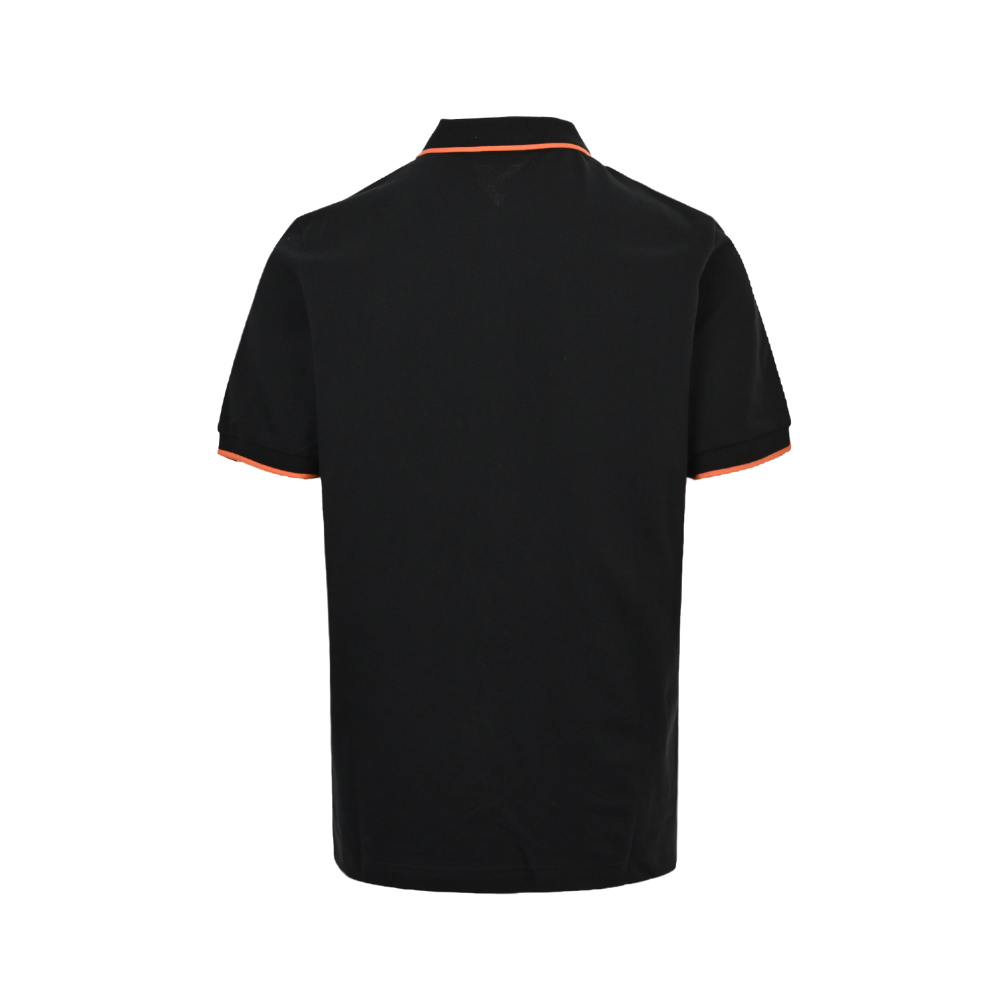 Hermes/爱马仕 25ss 橙色圆圈logo刺绣Polo短袖