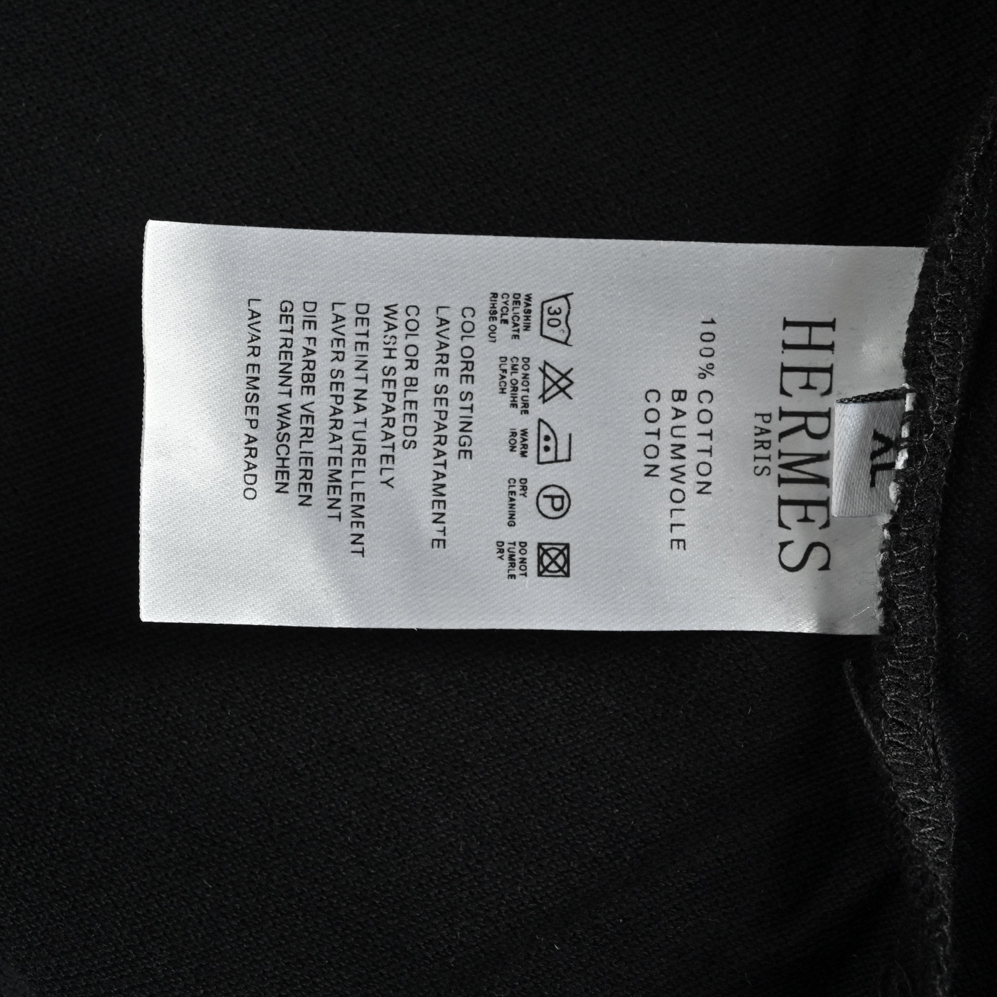 Hermes/爱马仕 25ss 橙色圆圈logo刺绣Polo短袖