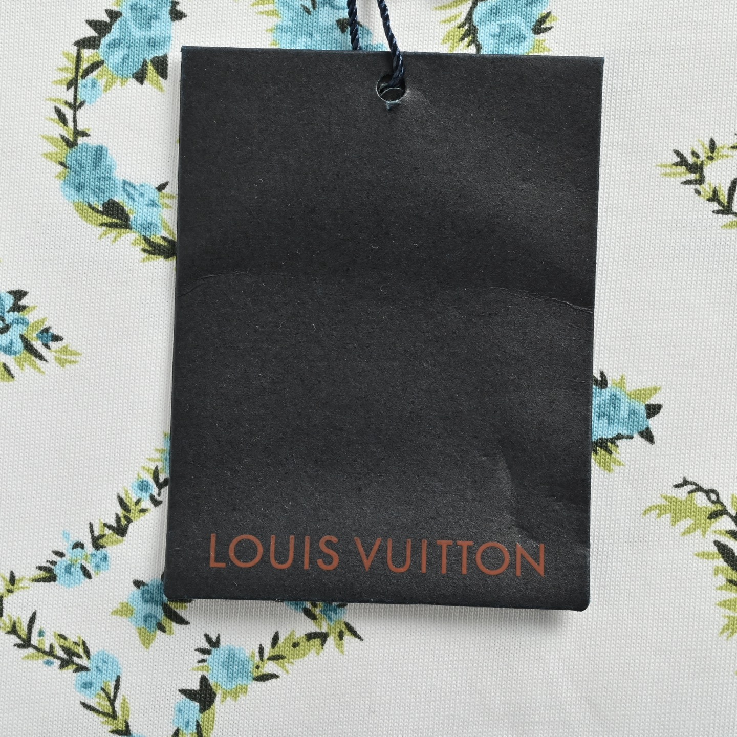 Louis Vuitton/路易威登 25ss 链条花绘印花短袖