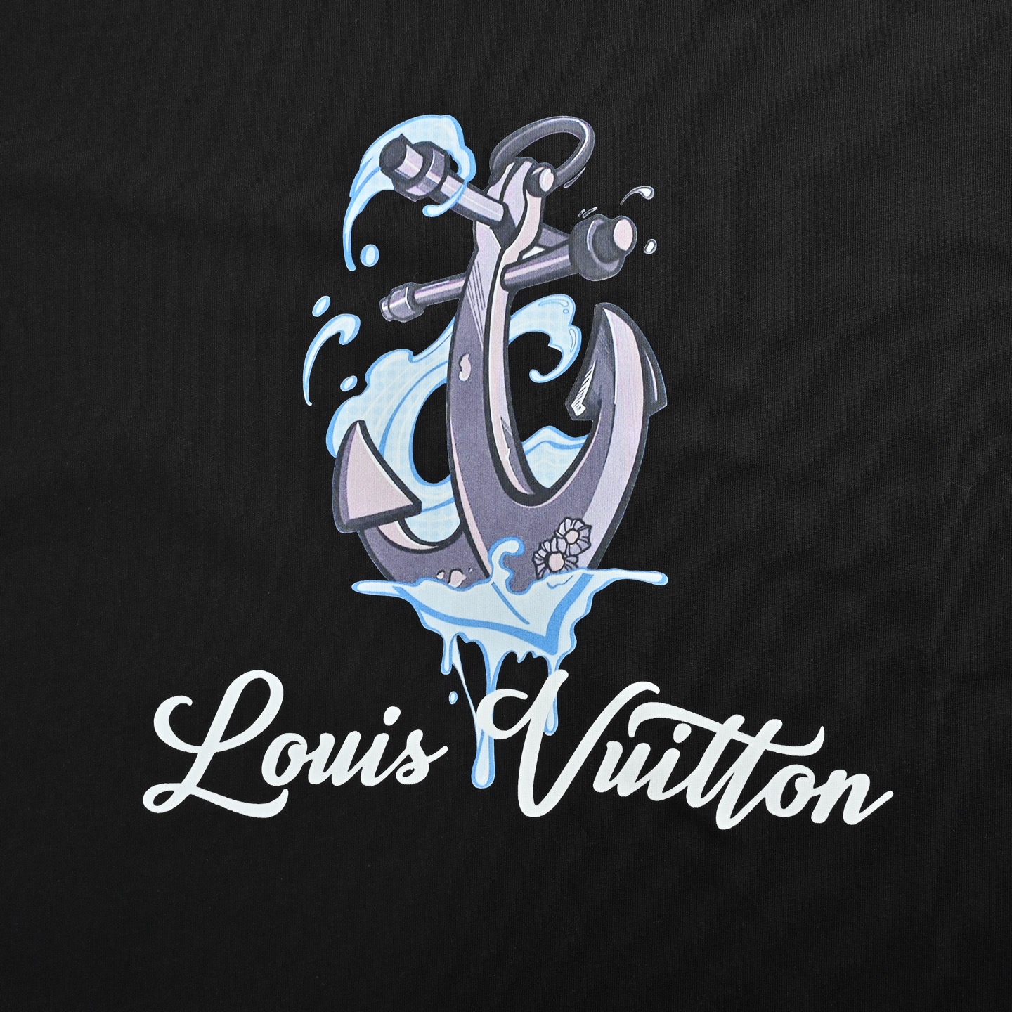 Louis Vuitton/路易威登 25ss 船锚印花短袖