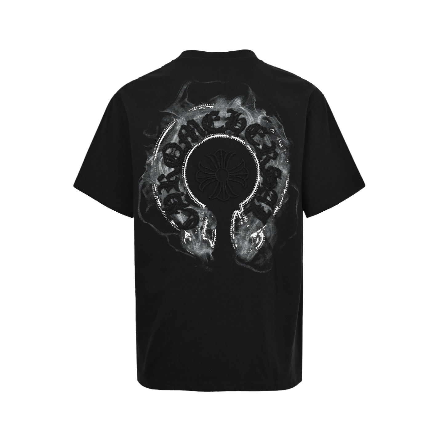 Chrome Hearts/克罗心 中空浮雕马蹄短袖