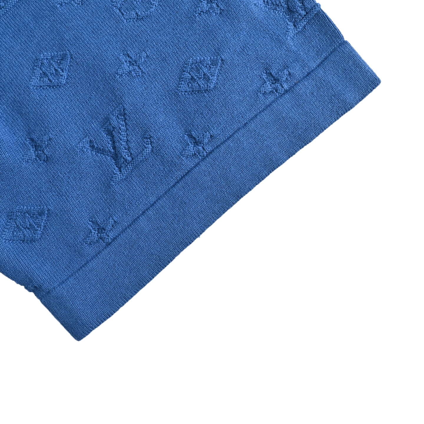 Louis Vuitton/路易威登 24ss 手臂袖子老花提花针织短袖