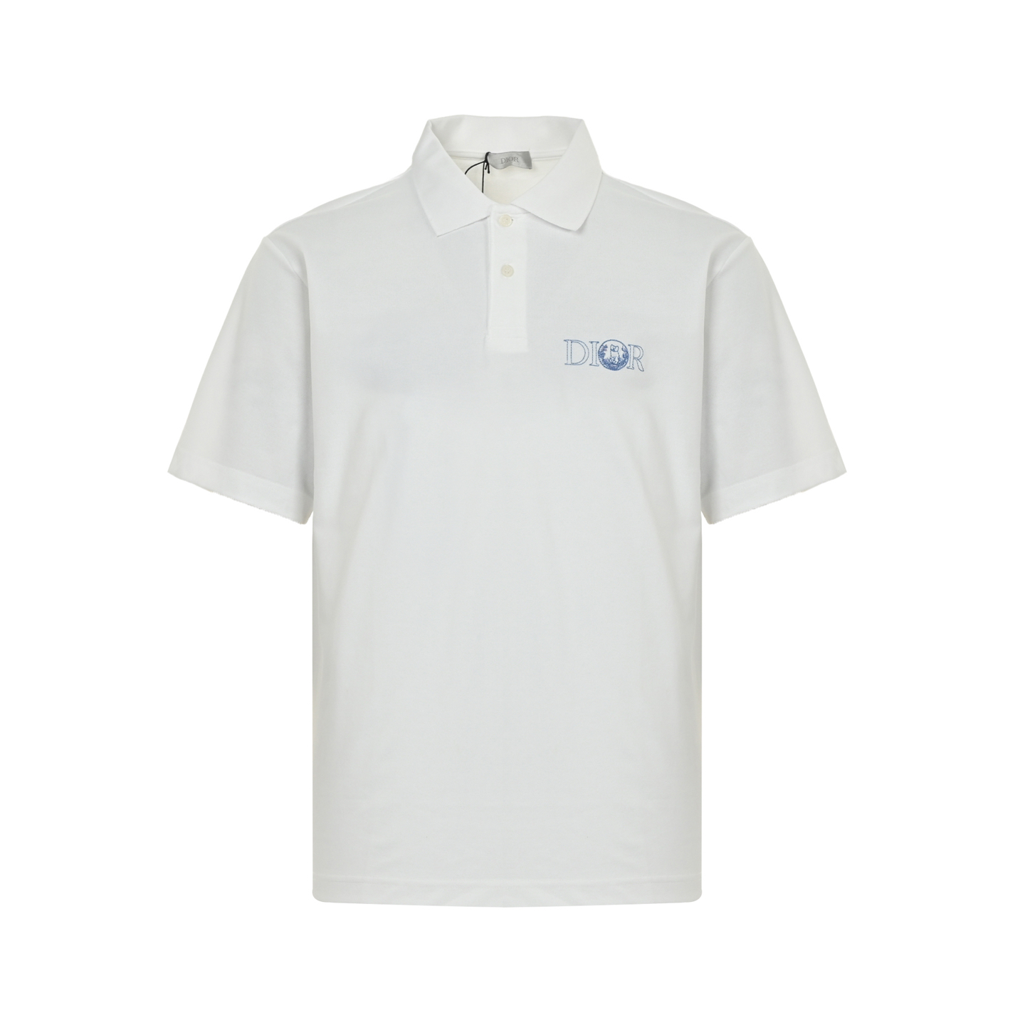 Dior/迪奥 25ss 小蓝猫刺绣Polo短袖