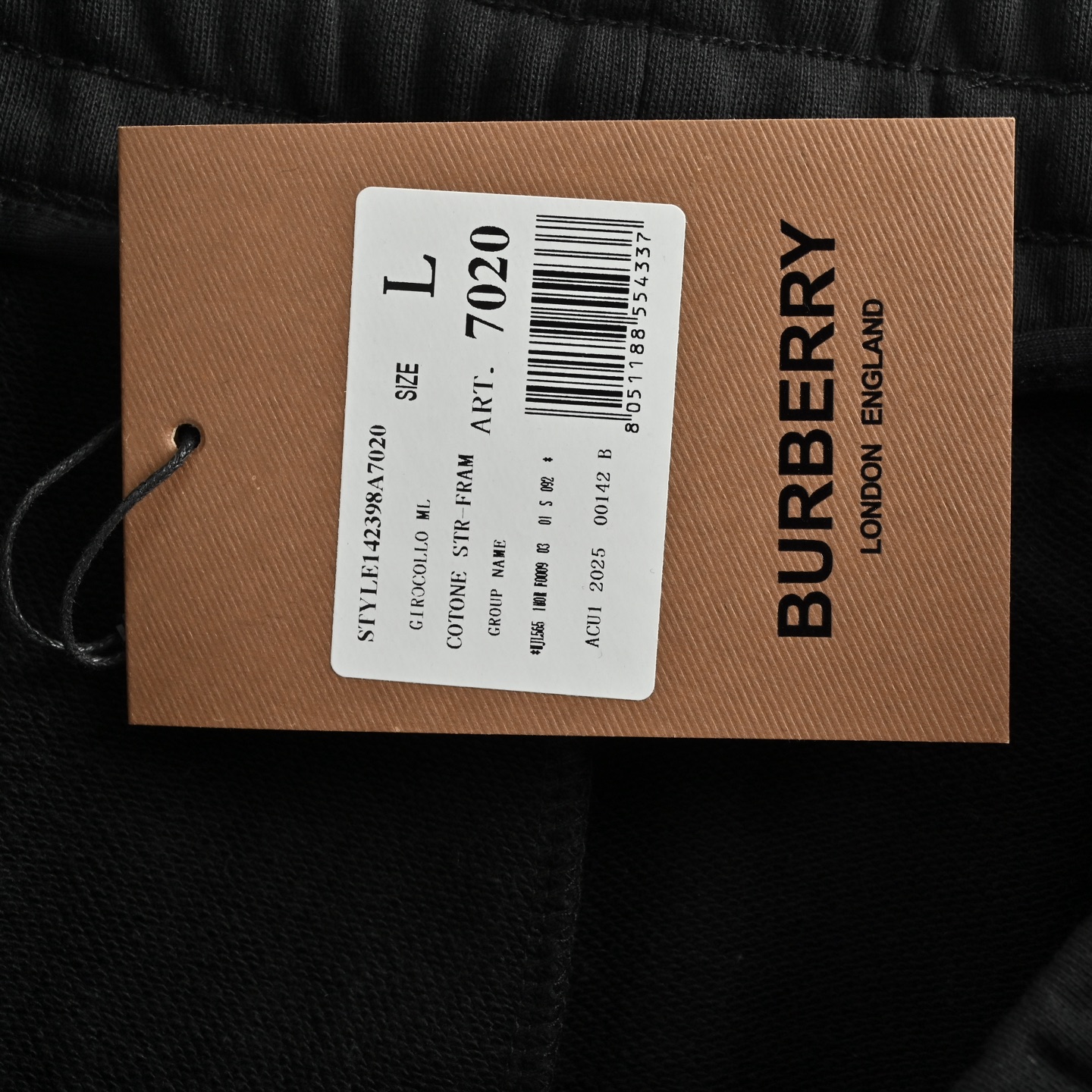 Burberry/巴宝莉 经典刺绣字母徽标短裤