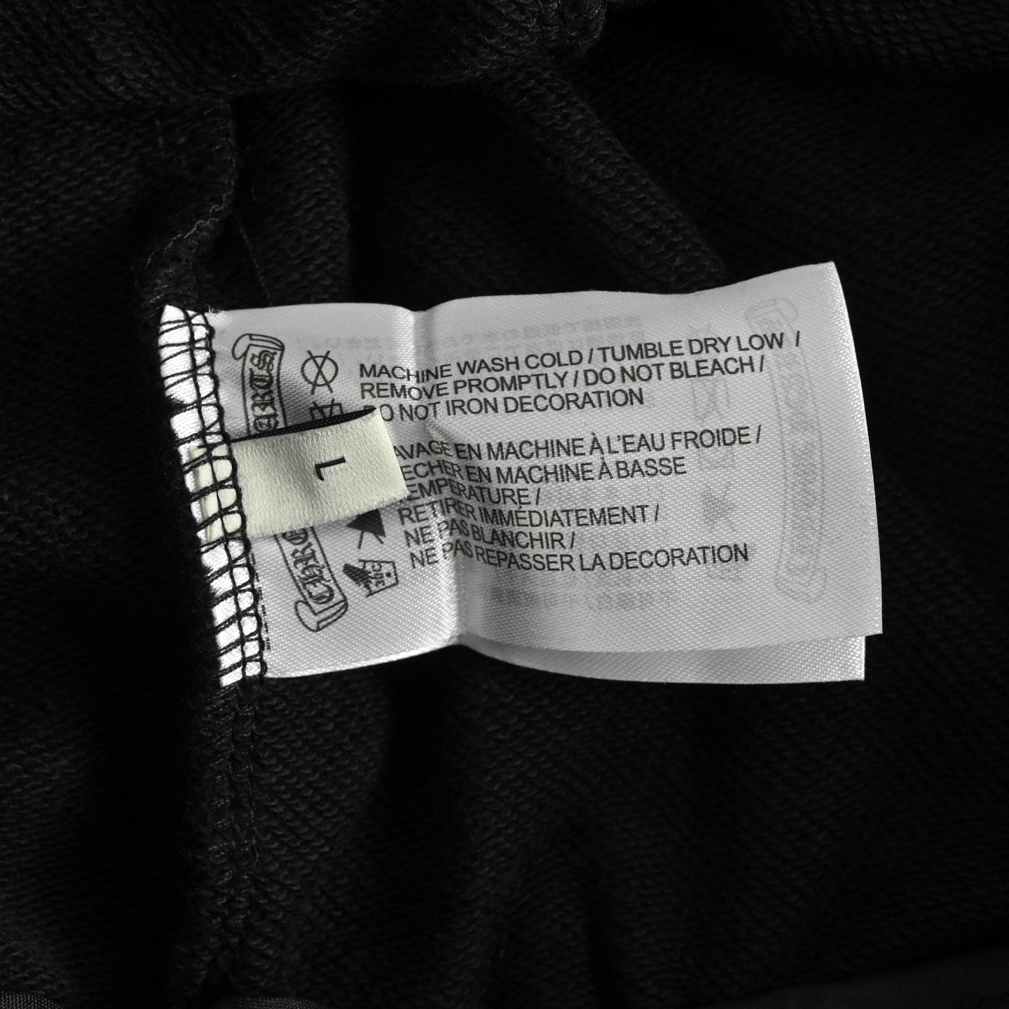 Chrome Hearts/克罗心 24ss 皮标十字架刺绣短裤