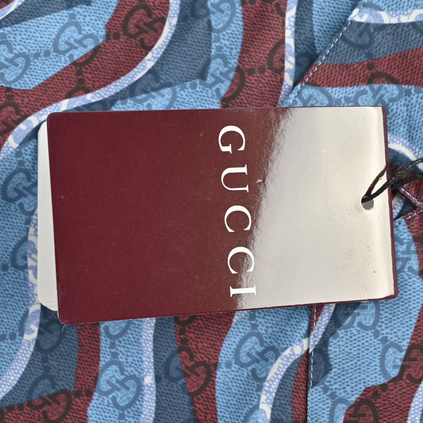 Gucci/古驰 25ss 满印暗纹蛇形短袖衬衫