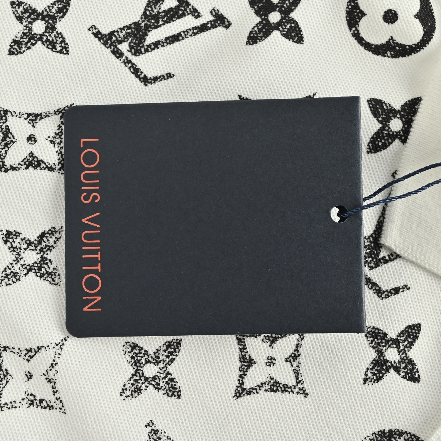 Louis Vuitton/路易威登 25ss 老花渐变Polo短袖 黑色 白色