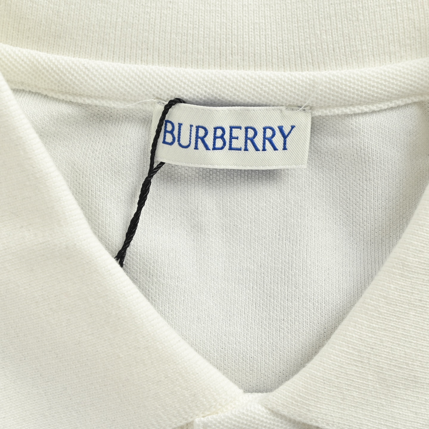 Burberry/巴宝莉 后背TB大字母刺绣Polo短袖 黑色 白色 蓝色