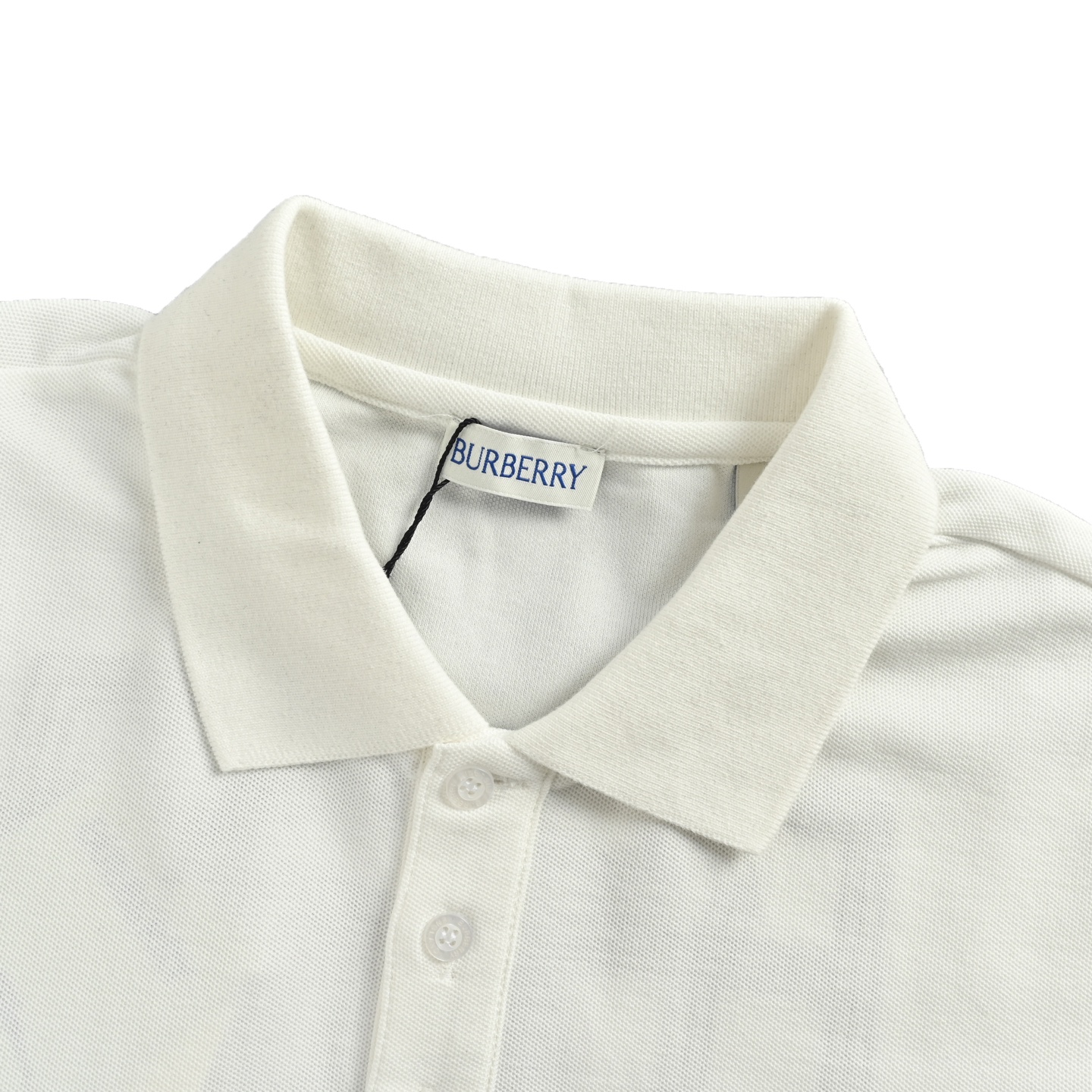 Burberry/巴宝莉 后背TB大字母刺绣Polo短袖 黑色 白色 蓝色