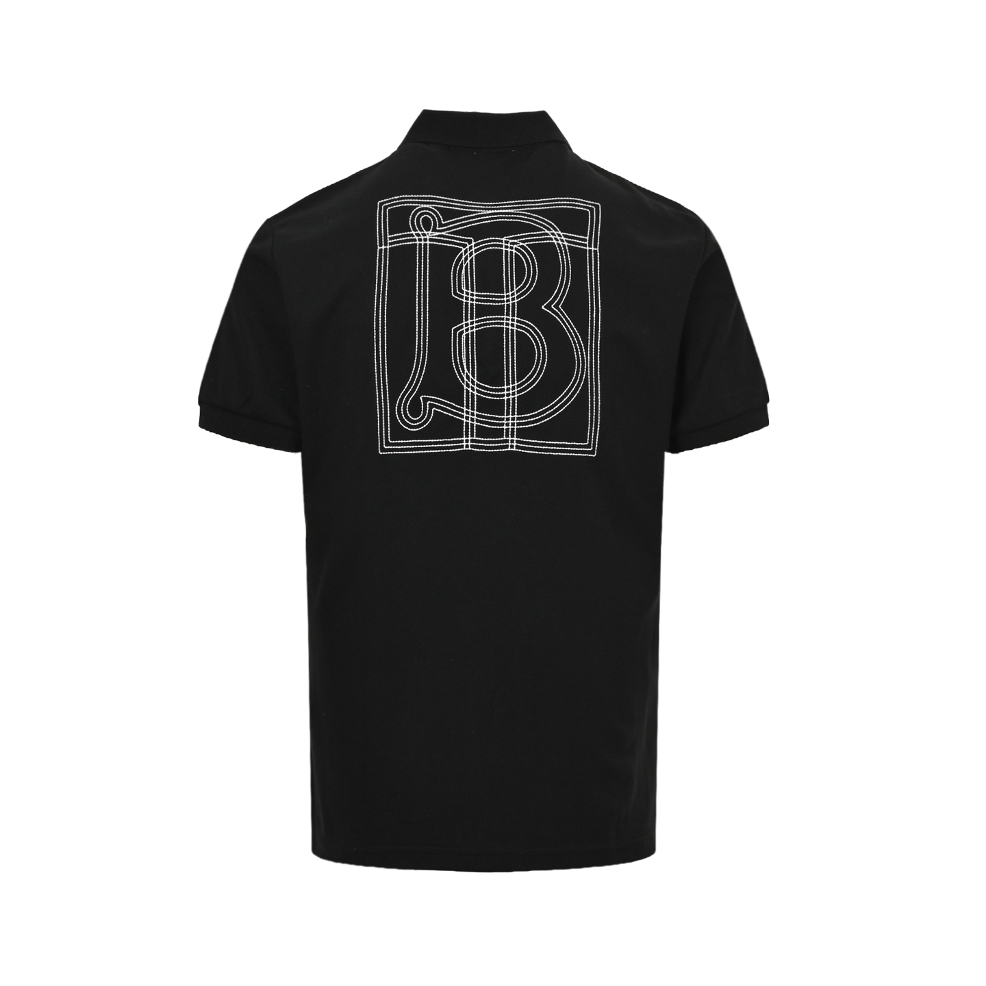 Burberry/巴宝莉 后背TB大字母刺绣Polo短袖