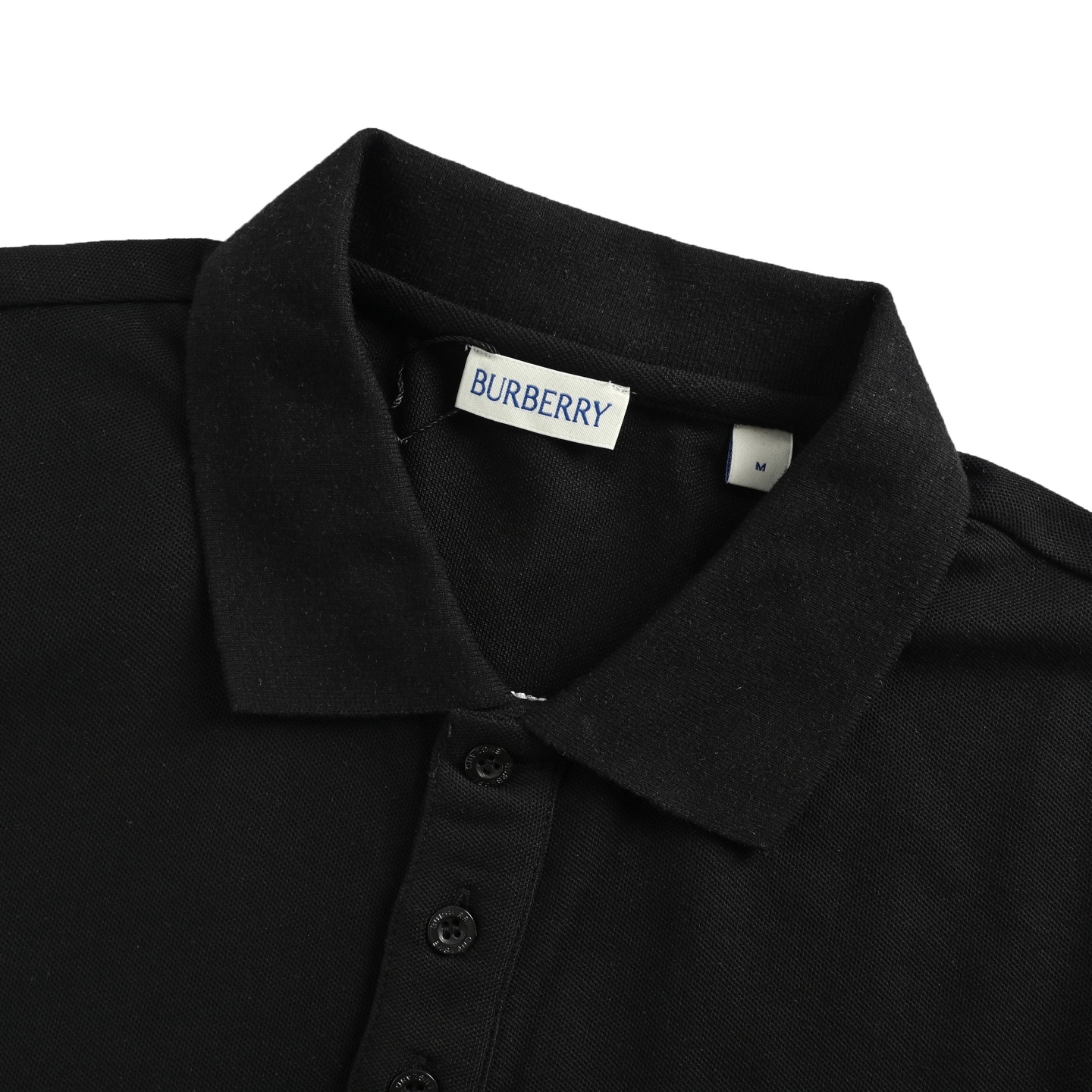Burberry/巴宝莉 后背TB大字母刺绣Polo短袖
