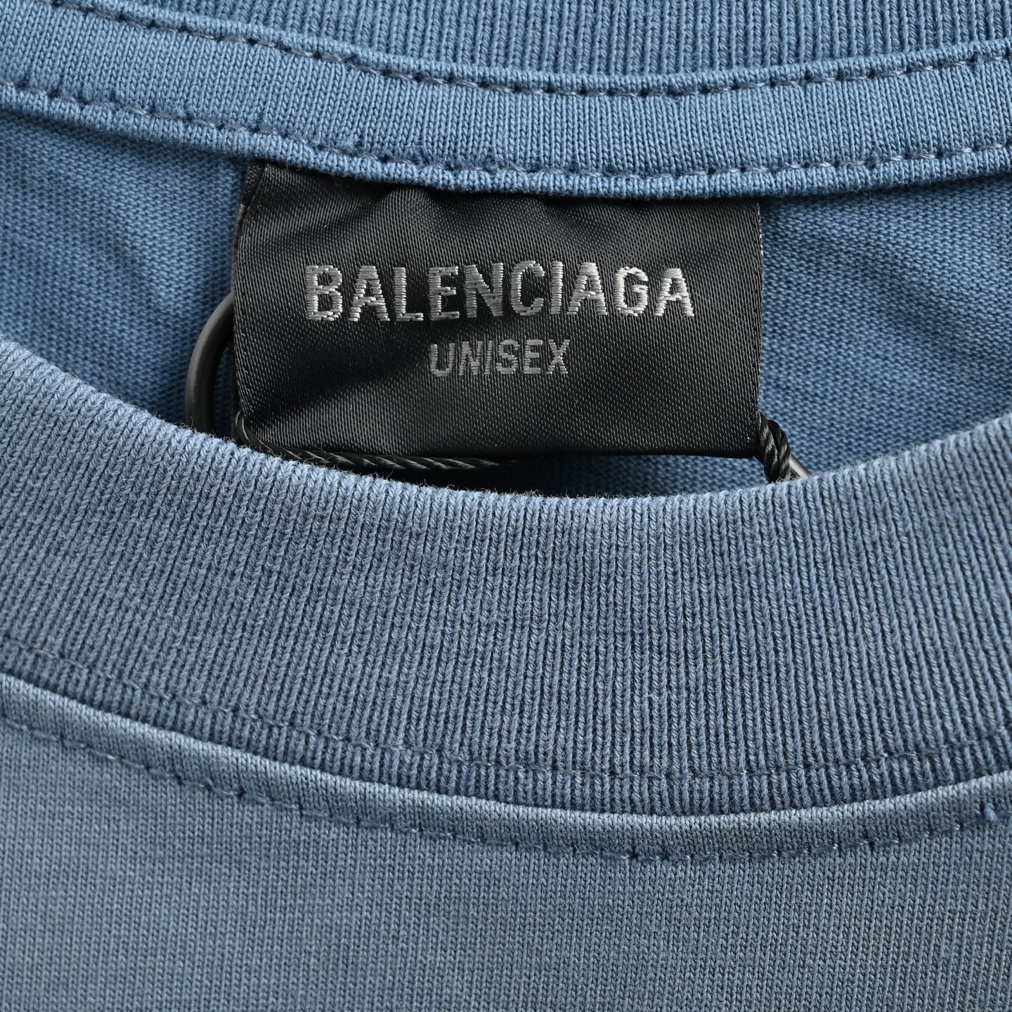 Balenciaga/巴黎世家 扎染炒雪花后背字母手绘短袖