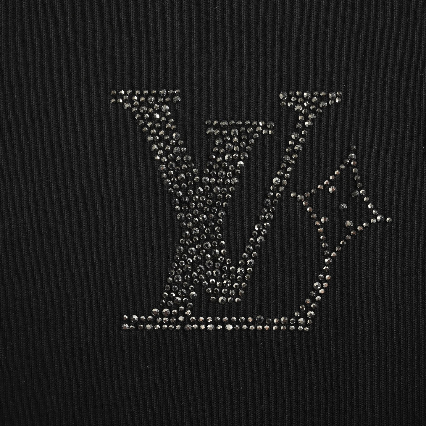 Louis Vuitton/路易威登 25ss 前后字母logo烫钻短袖