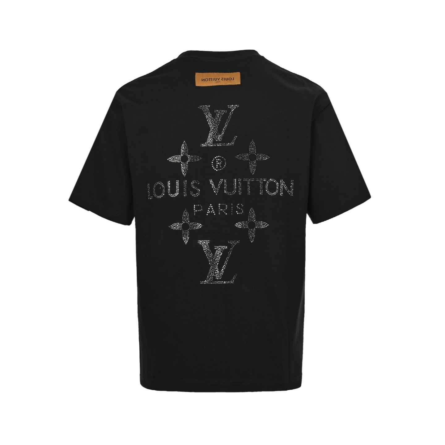 Louis Vuitton/路易威登 25ss 前后字母logo烫钻短袖