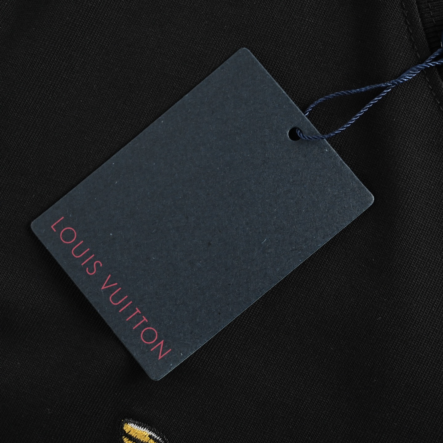 Louis Vuitton/路易威登 25ss 麻绳绳结刺绣logo短袖