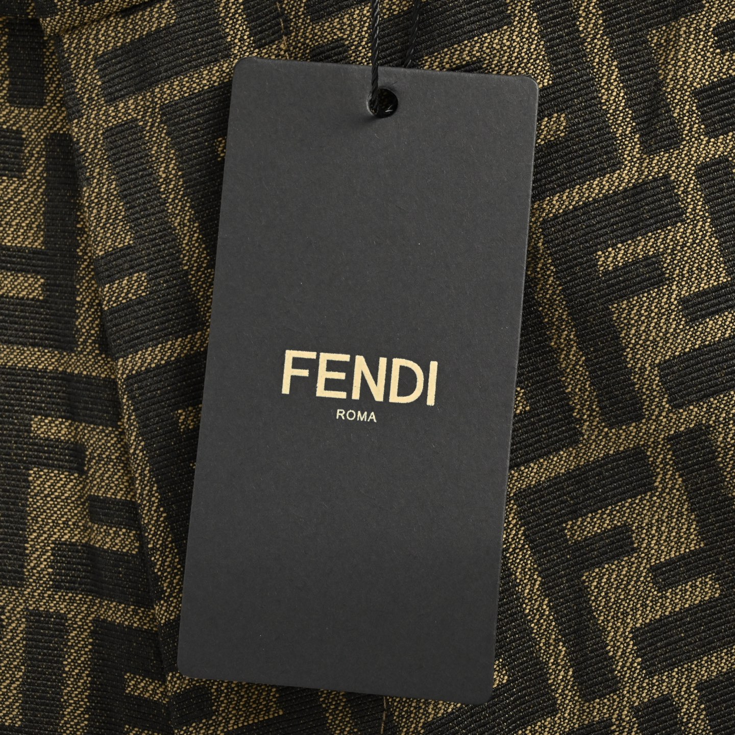 Fendi/芬迪 FF满印老花提花短裤