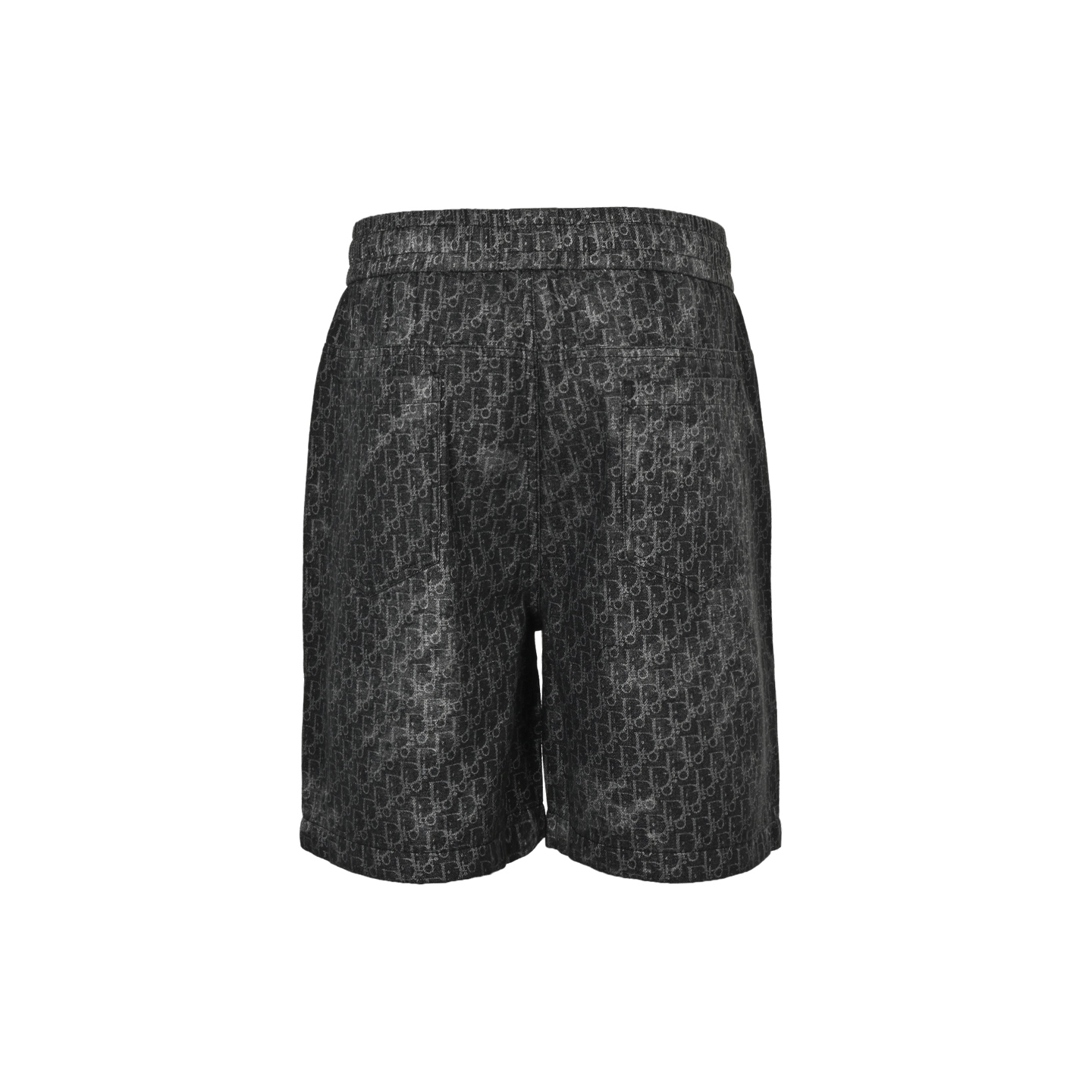 Dior/迪奥 25ss 提花满印做旧牛仔短裤