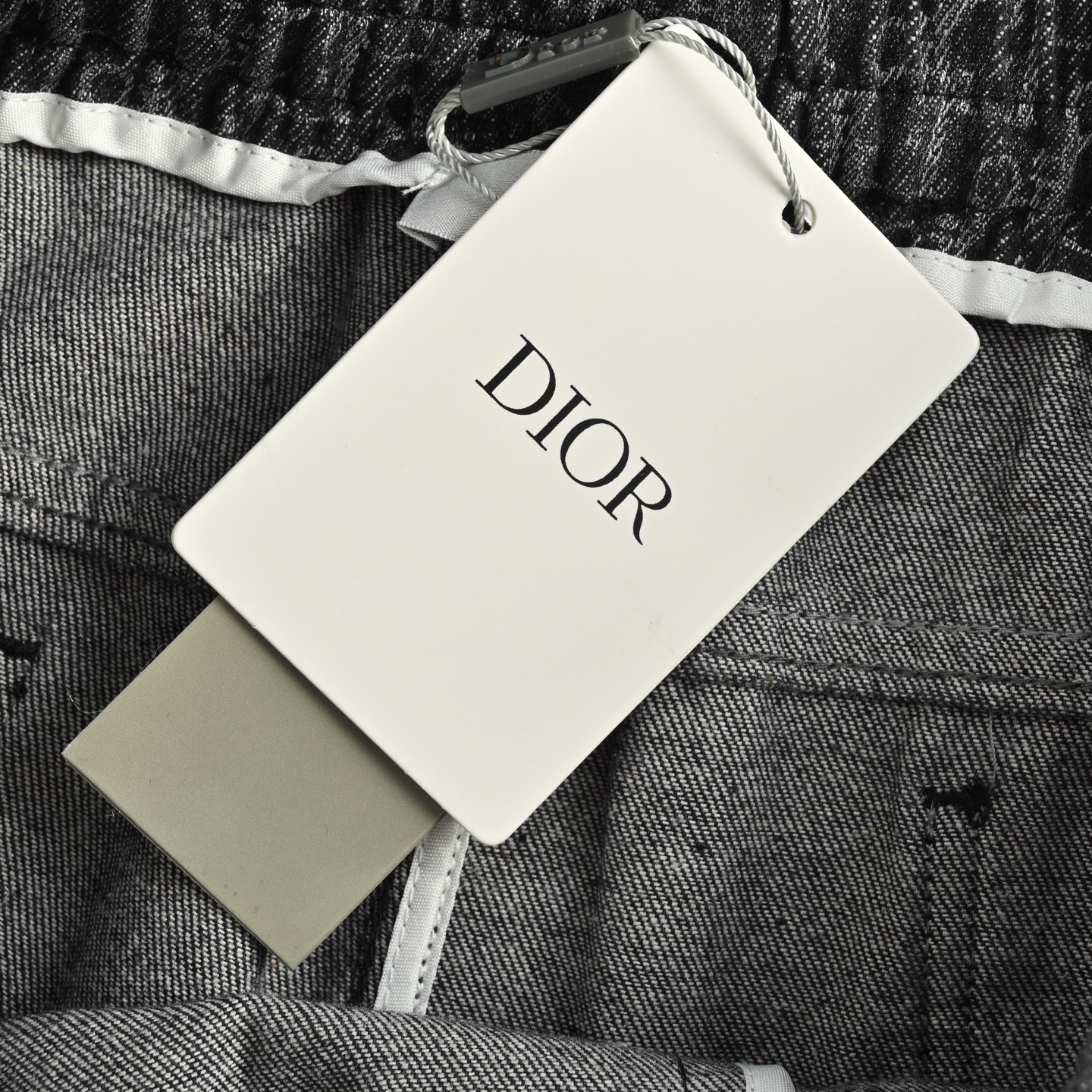 Dior/迪奥 25ss 提花满印做旧牛仔短裤