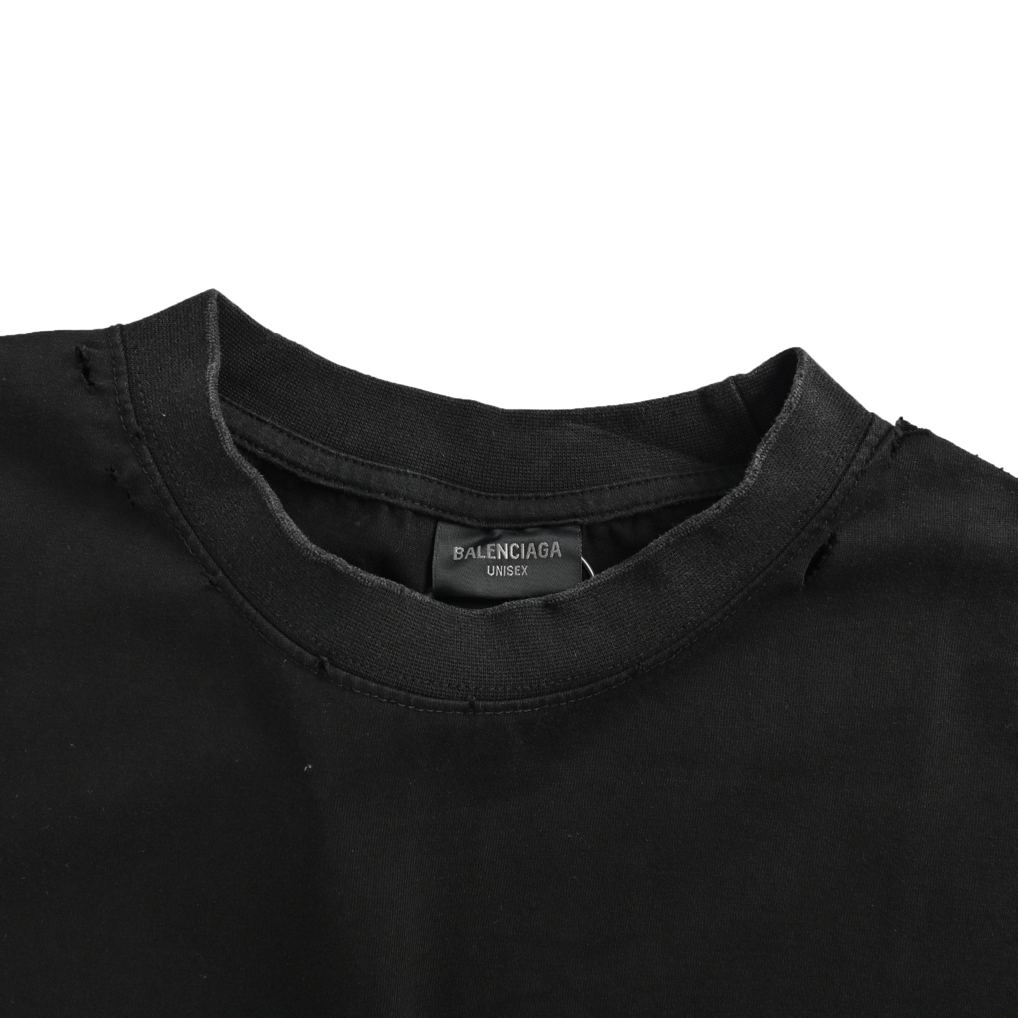 Balenciaga/巴黎世家 25ss 撞色字母发泡印花短袖
