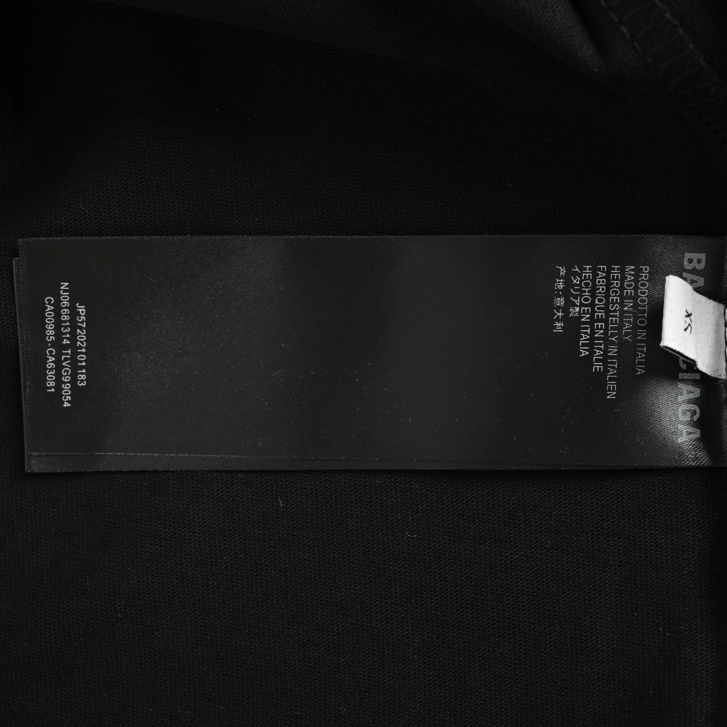 Balenciaga/巴黎世家 25ss 做旧斑驳字母印花短袖