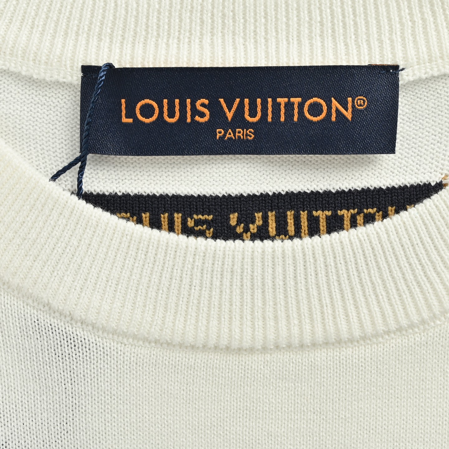 Louis Vuitton/路易威登 彩色豹纹字母嵌花短袖